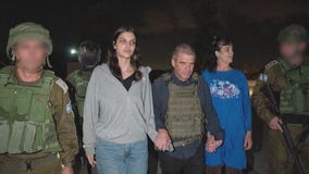 Natalie Raanan arrives back home in Chicago after being kidnapped by Hamas in Israel