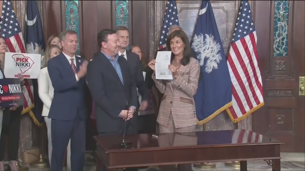 Haley's popularity growing as effort to ban Trump from ballot ramps up