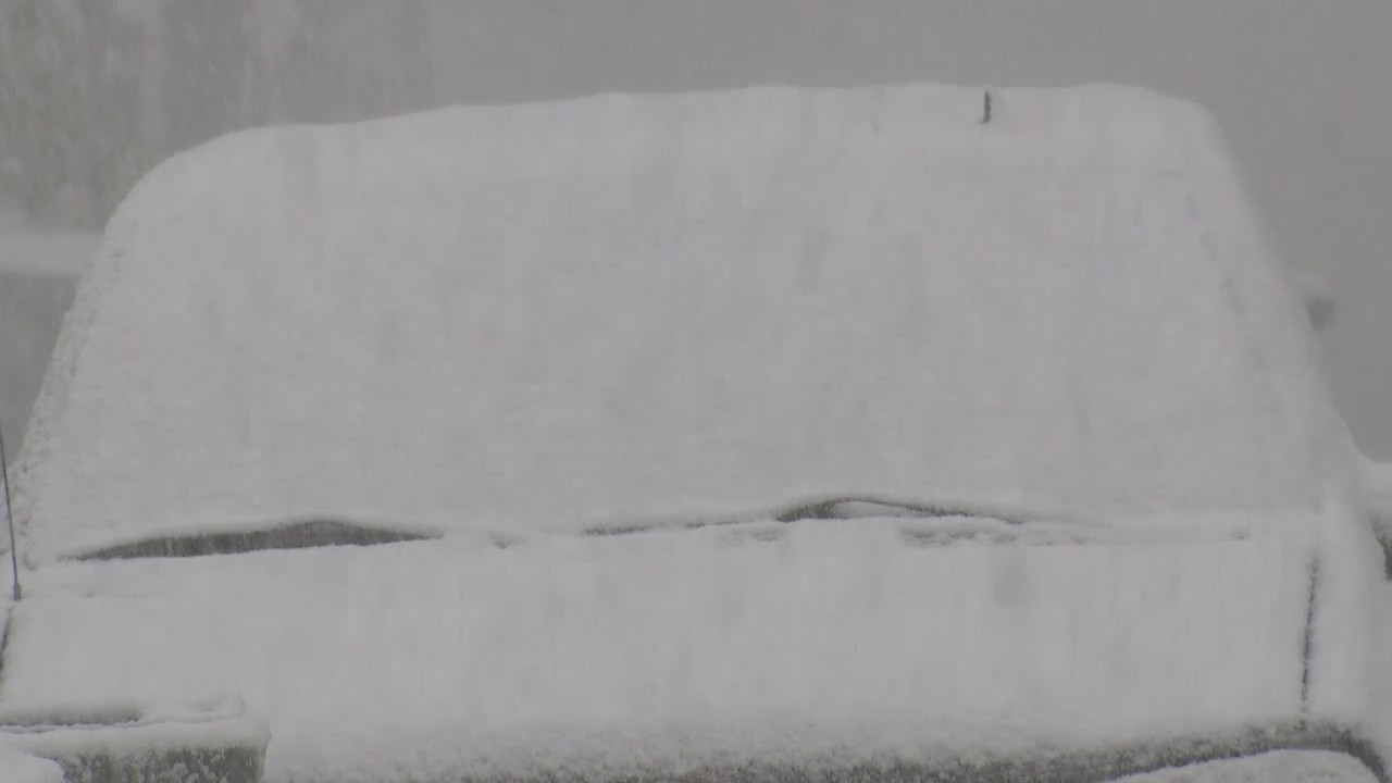 Chicago hit with Halloween snow