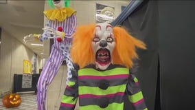 Chicago police embrace Halloween spirit with spooky haunted house