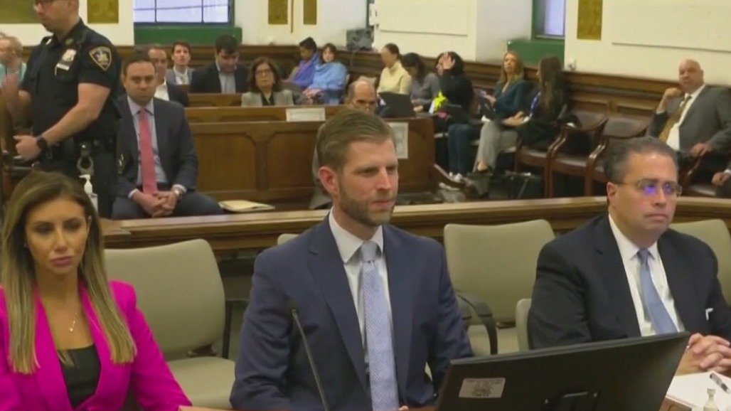 Eric Trump finishes fraud trial testimony