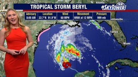 Beryl forecast to become hurricane before landfall