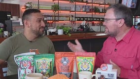 Charley stops by Blind Tiger Cafe in Ybor City