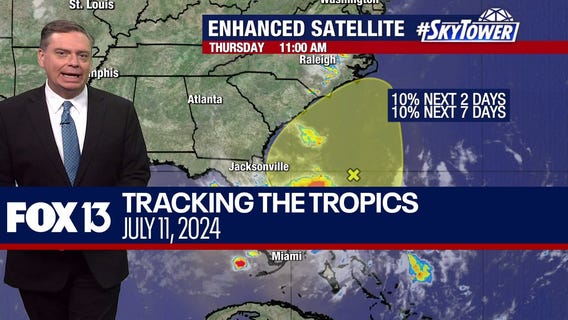 Tracking the Tropics for July 11, 2024
