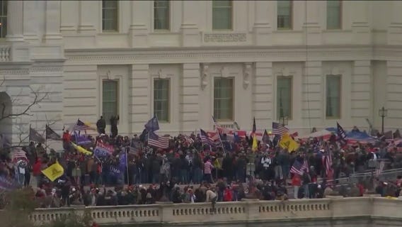 Burbank man accused of spraying officers, breaking windows during Capitol riot