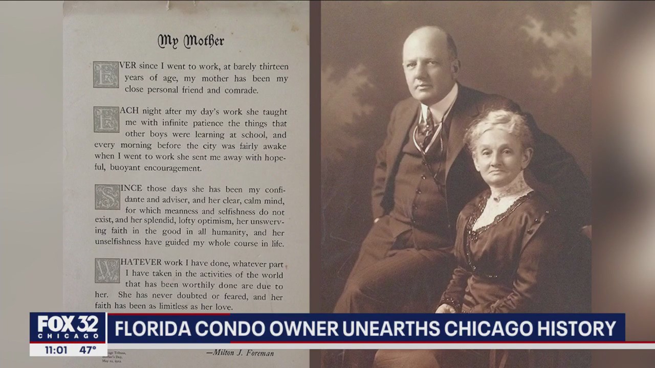 Florida condo owner unearths Chicago history