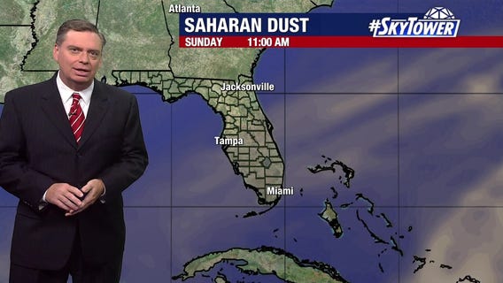 Tropics remain quiet with Saharan dust approaching