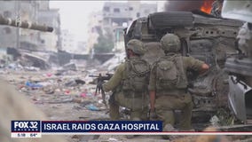Israel raids Gaza hospital