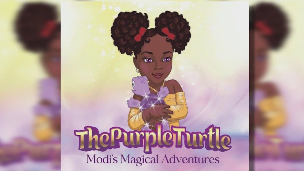 'The Purple Turtle' book series aims to empower children of color