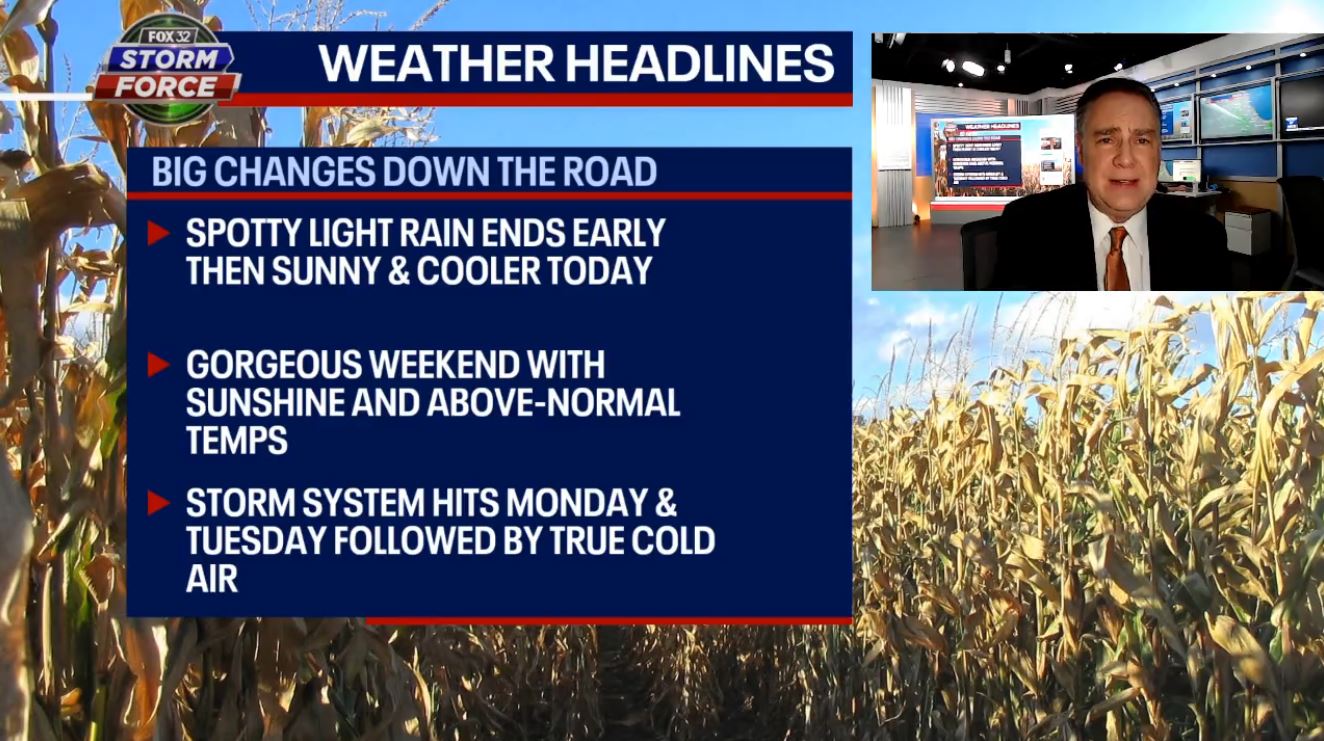 Chicago weather: Gorgeous weekend ahead with above average temps