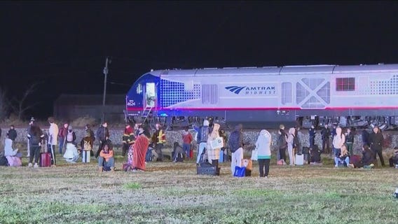 Amtrak train bound for Chicago derails in Michigan