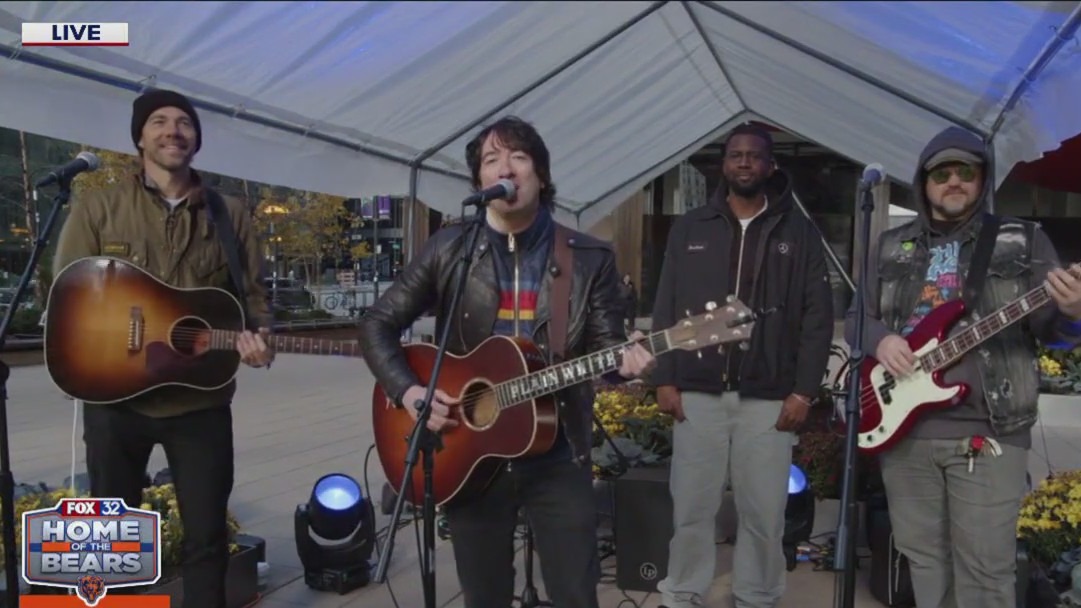 Hey There Delilah live on the plaza for Orange Friday