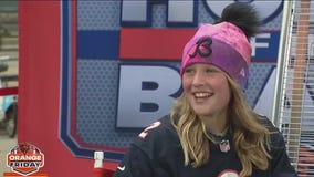Chicago Bears celebrates 11-year-old superfan Bryn Giernoth