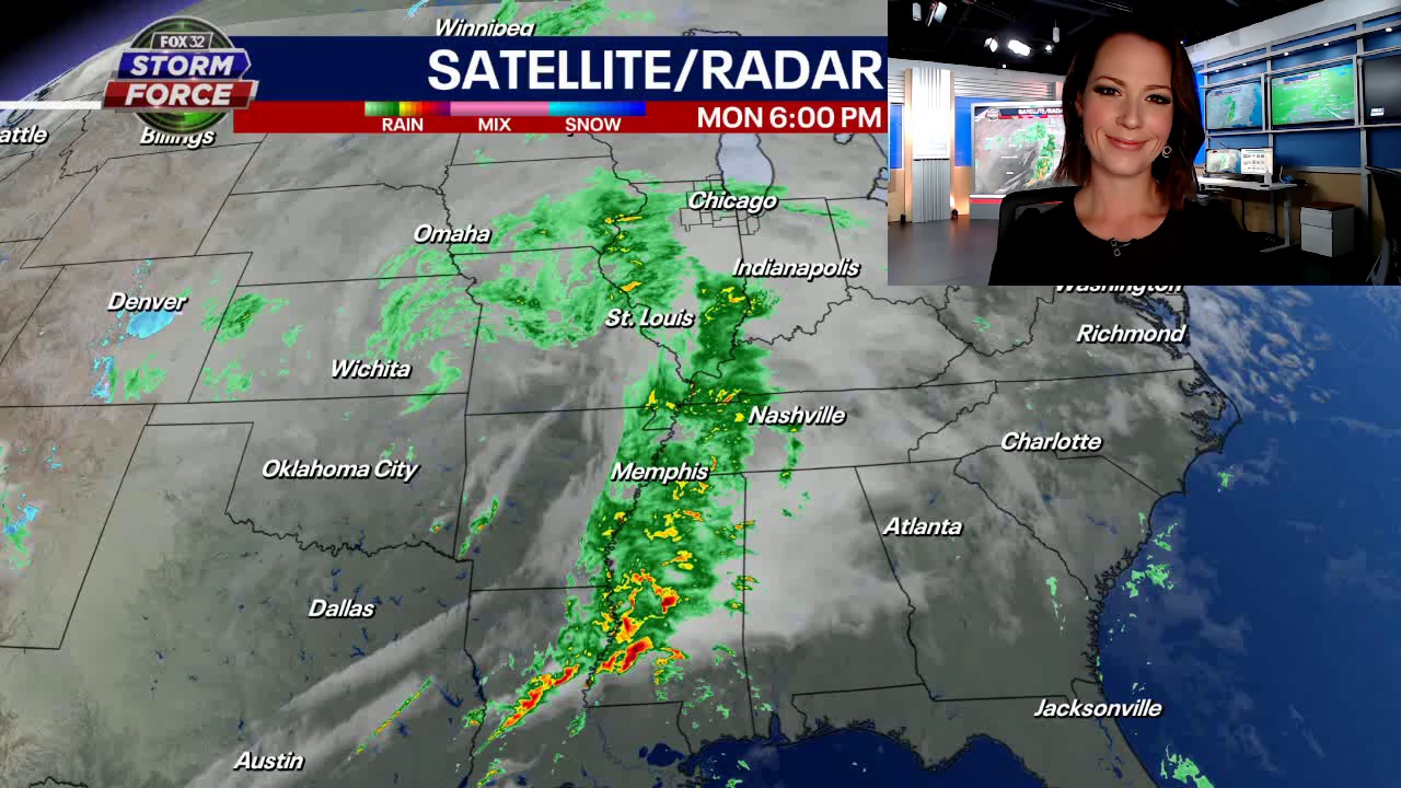 Soaking rain tonight, but Thanksgiving looks calm and quiet