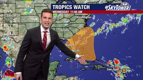 Tropical depression possible by weekend