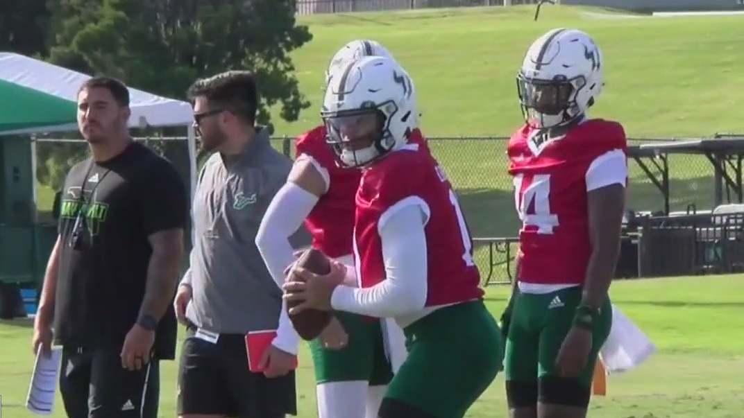 USF quarterback back for 2nd season