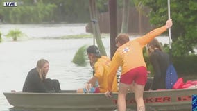 Sarasota residents evacuated after Hurricane Debby