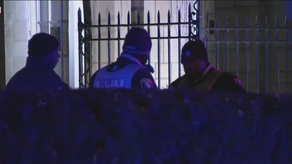 Police respond to reports of shots fired on Northwestern's Chicago campus