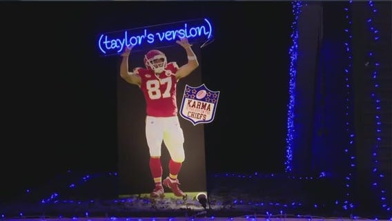 Taylor Swift Christmas house in Naperville is officially lit