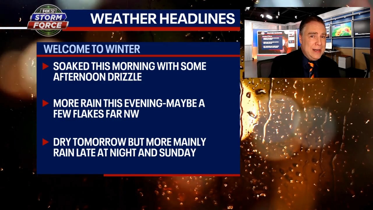 Chicago weather: The city gets soaked to start the weekend