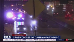 Deadly Dan Ryan Expressway crash: Person fatally struck after exiting car following minor crash