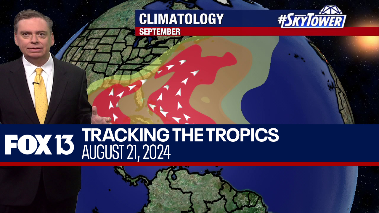 Forecasters keeping close eye on tropical waves