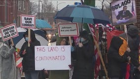 'Land is contaminated': Construction paused at Chicago migrant shelter