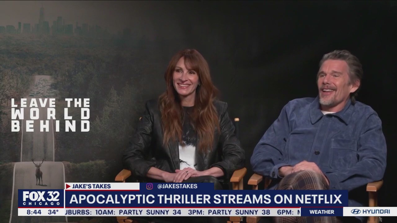 Julia Roberts, Ethan Hawke star in Netflix apocalyptic thriller 'Leave the World Behind'