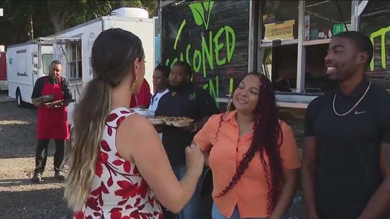 Food truck culture fest in East Tampa
