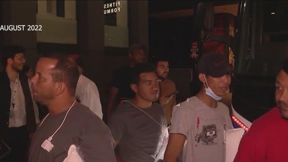 Over 20,000 migrants have arrived in Chicago since late last year