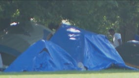 Brighton Park residents sue Chicago over potential migrant tent camp