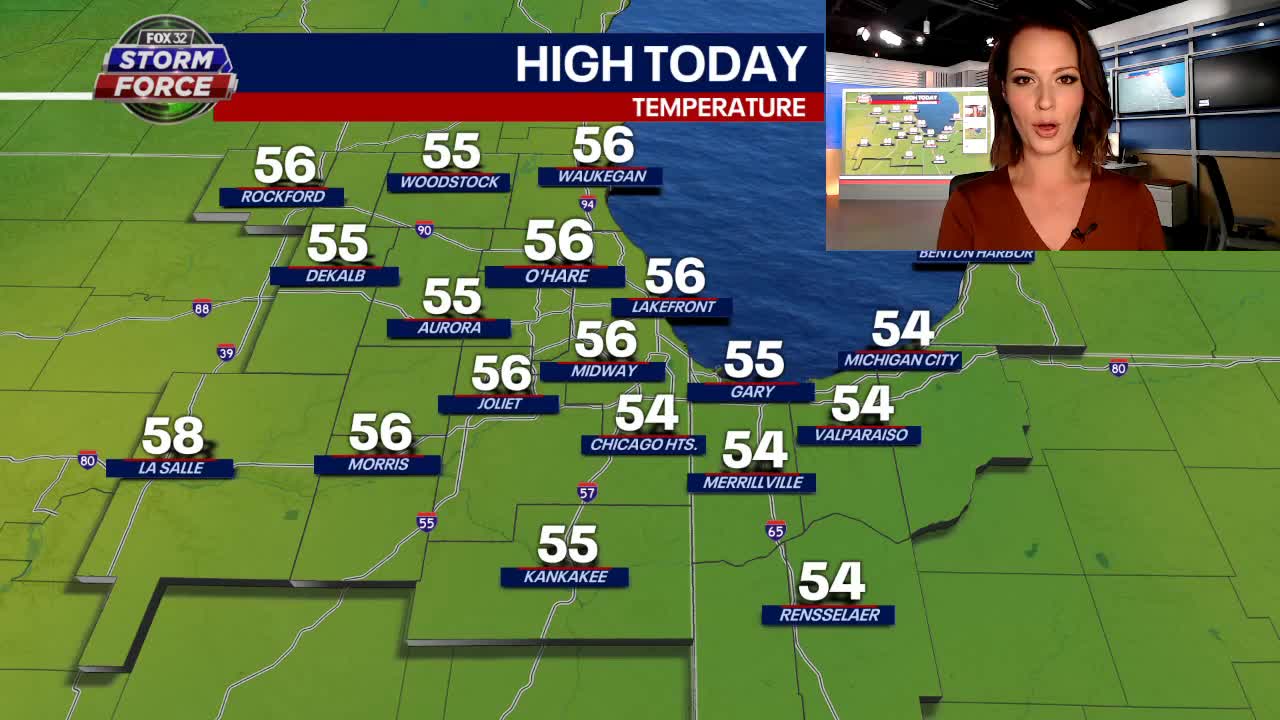 A strong cold front will send temperatures tumbling this weekend
