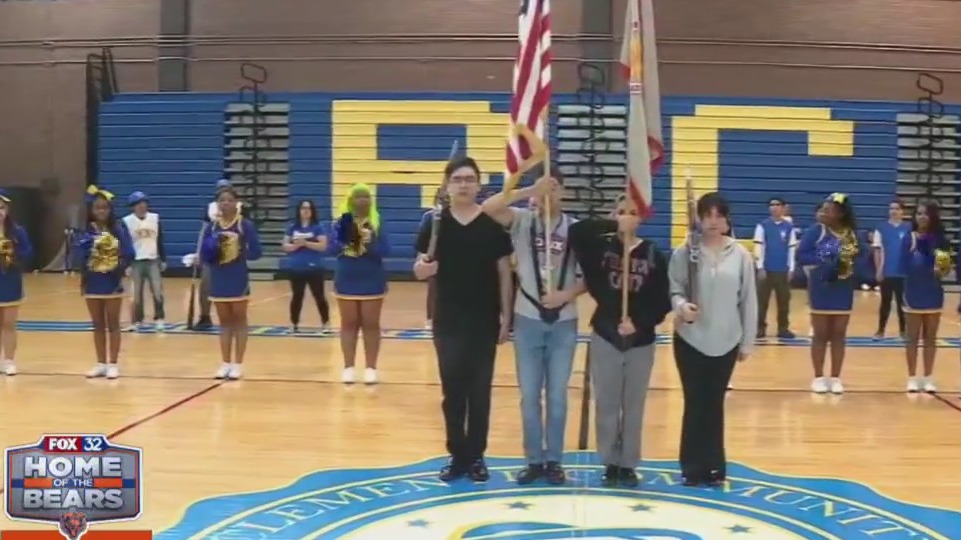 Orange Friday with Clemente High School