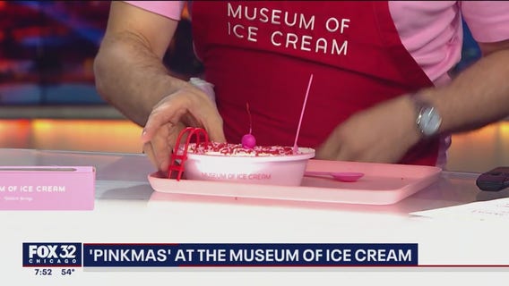 Celebrate 'Pinkmas' with Chicago's Museum of Ice Cream