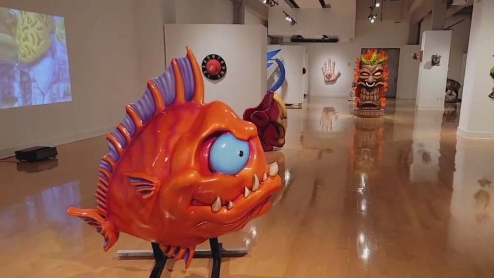 Exhibit at UT features local artist