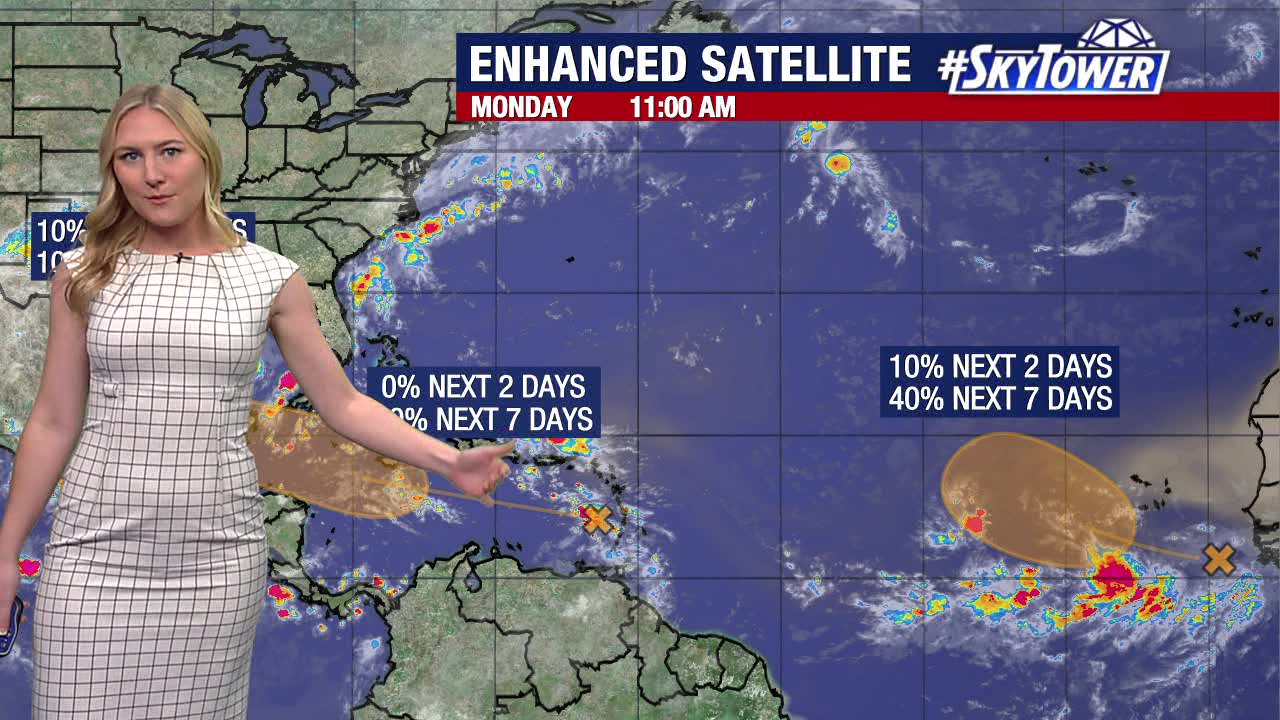 3 tropical waves being monitored in Atlantic | FOX 13 Tampa Bay
