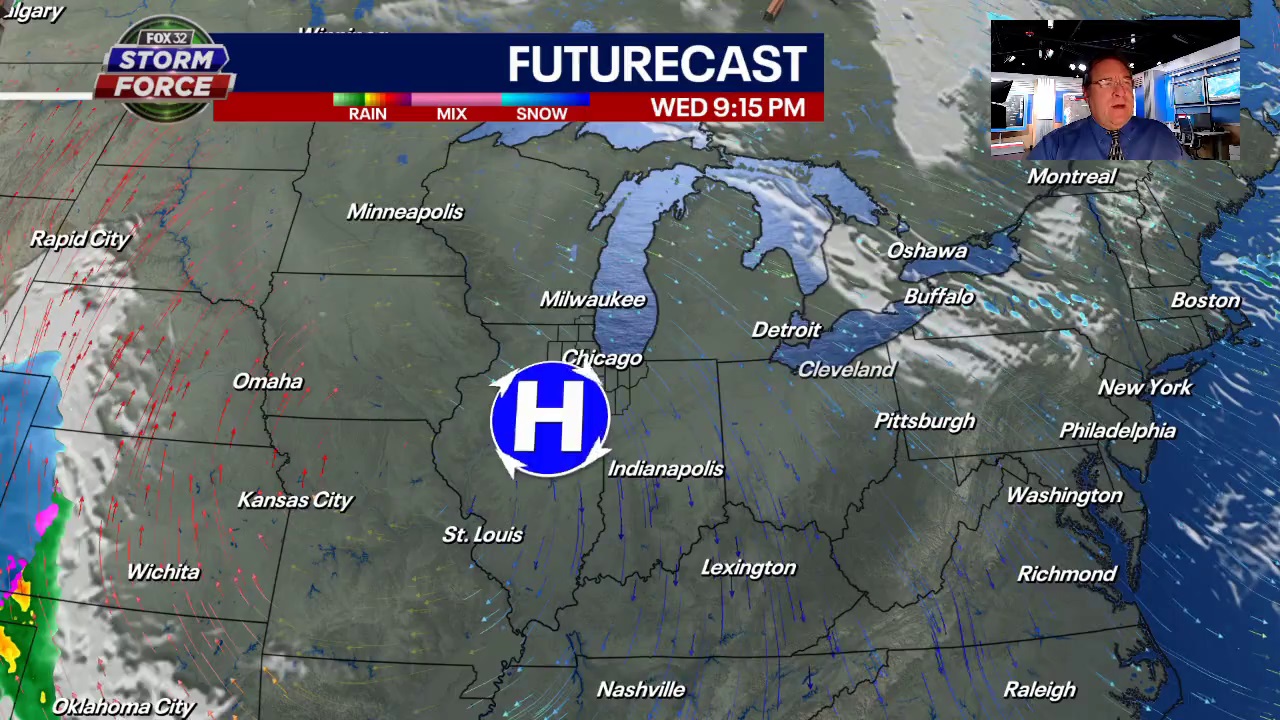 Chicago weather: Sunshine and seasonal temps