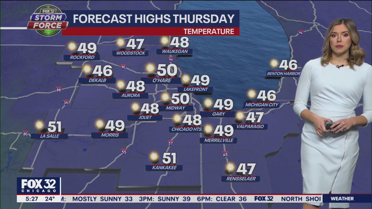 Chicago weather: Wednesday morning forecast
