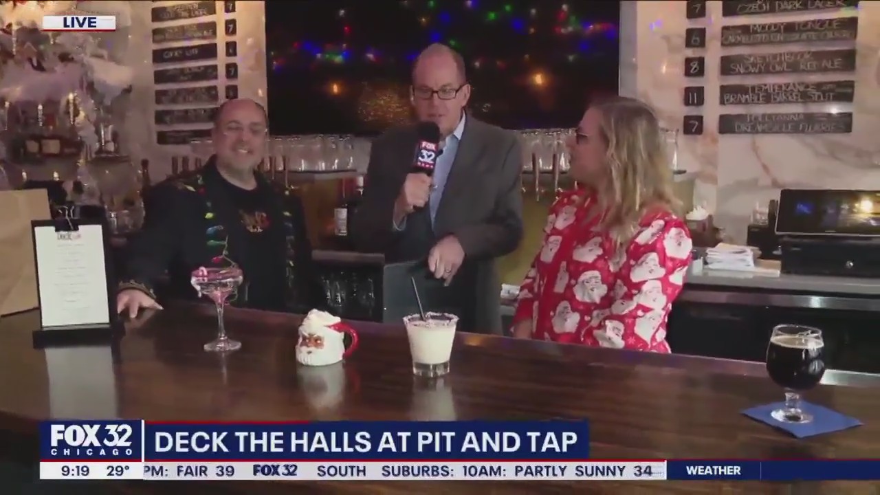 A Wilmette barbecue restaurant welcomes all to their "Deck The Halls" pop up.