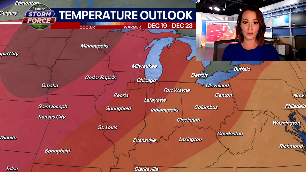 Get ready for a warm-up! Temps should hit 50 on Thursday