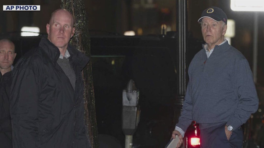 Car collides with President Biden's motorcade in Delaware