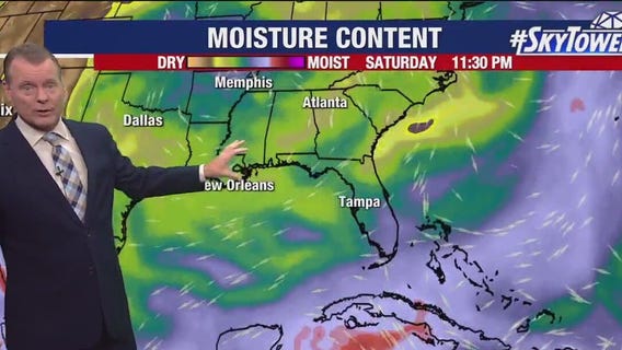 Tampa weather | dry-air pattern continues