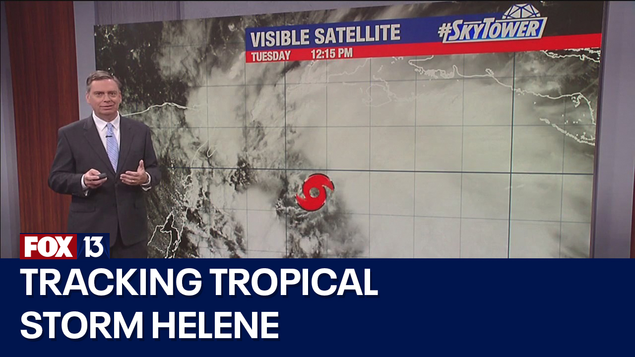 Tropical Storm Helene forms, Florida on alert