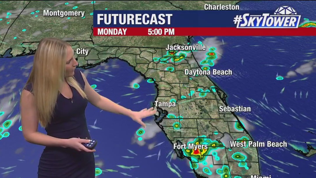 Tampa weather | Hot with passing showers | FOX 13 Tampa Bay