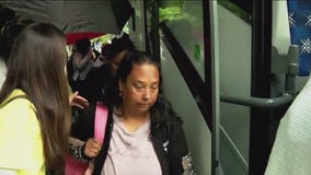 Chicago suburbs grapple with influx of migrants brought by bus