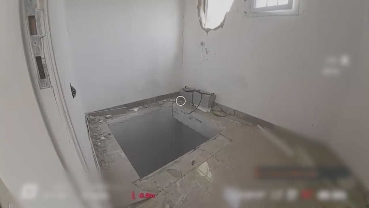 Israeli drone exposes Hamas tunnel network hidden in mosque