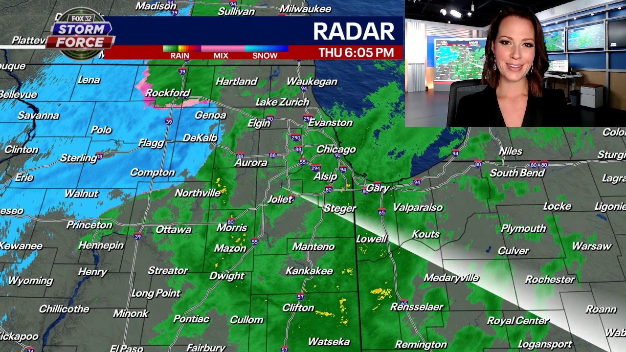 Weak storm system could bring snow showers on New Year's Eve