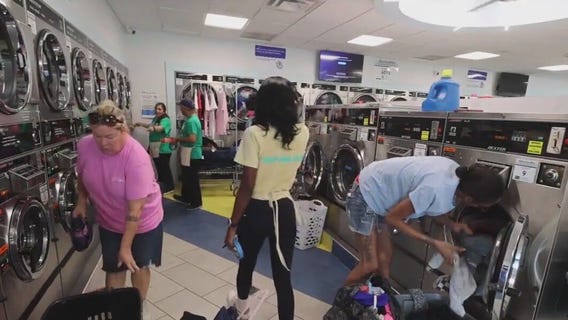 City of Tampa helps storm victims clean laundry