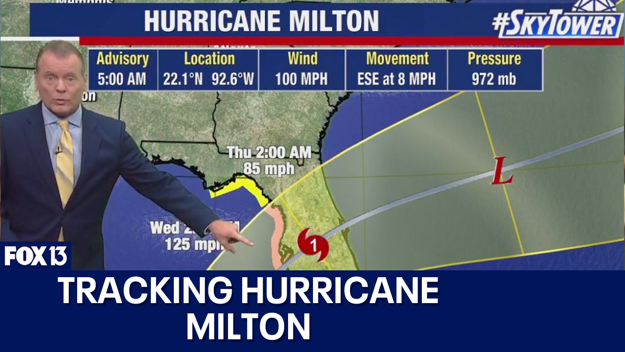 Tampa weather | Tracking Hurricane Milton | FOX 13 Tampa Bay