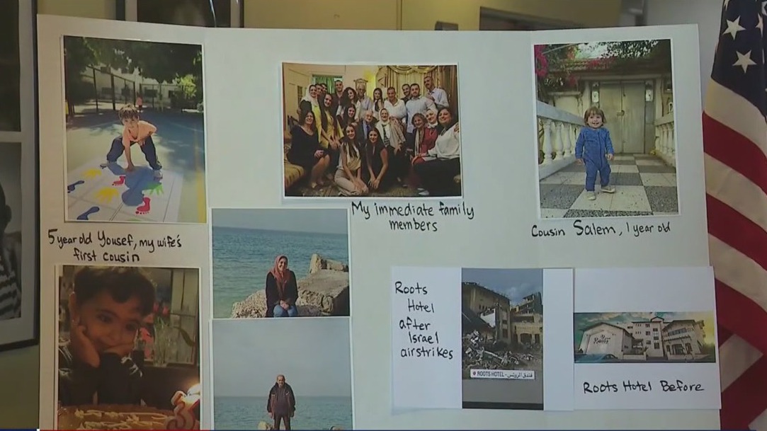 Chicago-area activists call for humanitarian aid for loved ones in Gaza